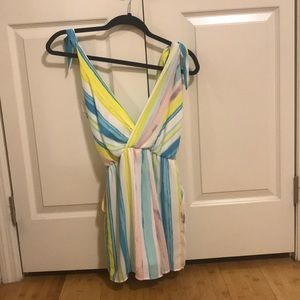 Romper peach love brand